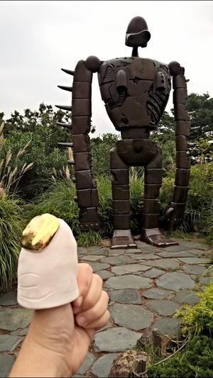The Golden Thumb @Ghibli Museum